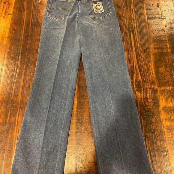 Vintage Willie Nelson Red Headed Stranger Jeans Very Rare Women’s Size 9 - Picture 5 of 10
